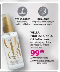 Hebe Olejek rozświetlający do włosów Wella Professionals Oil Reflections oferta