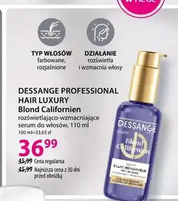 Hebe Serum do włosów Dessange Professional Hair Luxury Blond Californien rozświetlająco-wzmacniające oferta
