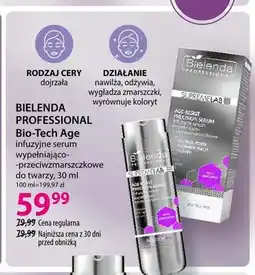 Hebe Infuzyjne serum do twarzy Bielenda Professional Supremelab Bio-Tech Age oferta