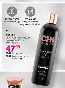 Hebe Szampon oczyszczający do włosów CHI Luxury oferta