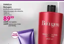 Hebe Szampon profesjonalny rekonstruujący do włosów Fanola Botugen oferta