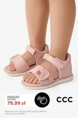 Sandały dziecięce Peppa Pig