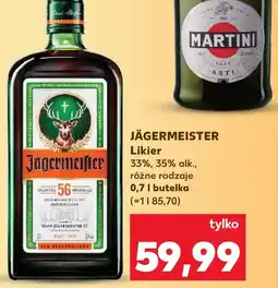 Kaufland Likier Jägermeister oferta