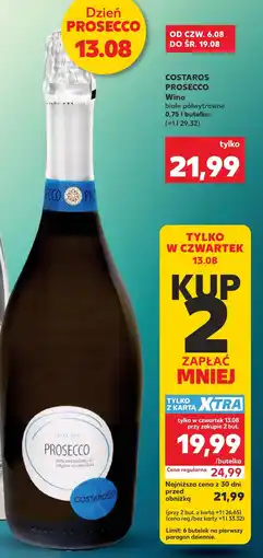 Kaufland Prosecco oferta