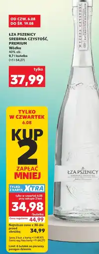 Kaufland Wódka Łza pszenicy oferta