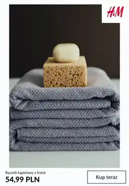 H&M Ręcznik kąpielowy z frotté H&M oferta