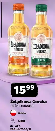 Netto Likier Żołądkowa Gorzka oferta