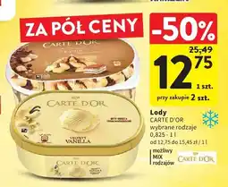 Intermarche Lody Carte D'Or Velvety Vanilla oferta