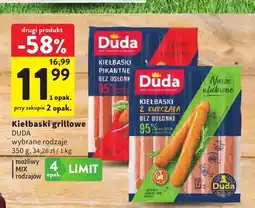 Intermarche Kiełbaski grillowe z kurczaka Duda oferta