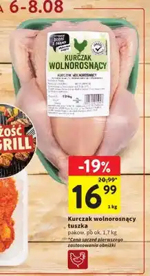 Intermarche Kurczak wolnorosnący tuszka Dobre z Farmy oferta
