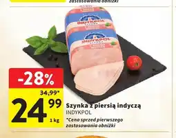 Intermarche Szynka z piersią indyczą Indykpol oferta