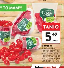 Intermarche Pomidor daktylowy folia Z Sadów i Pól oferta