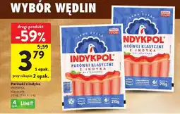 Intermarche Parówki z indyka Indykpol klasyczne oferta