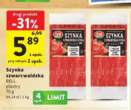 Intermarche Szynka szwarcwaldzka Bell plastry oferta