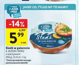 Intermarche Śledź w galarecie z warzywami Z Jezior i Mórz oferta