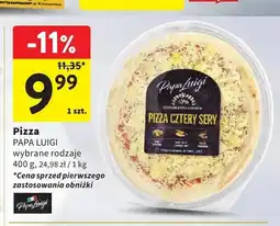 Intermarche Pizza Cztery Sery Papa Luigi oferta
