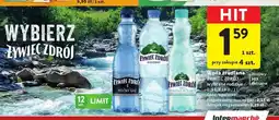 Intermarche Woda źródlana Żywiec Zdrój Mocny Gaz oferta