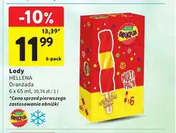 Intermarche Lody Hellena Oranżada 6-pak oferta