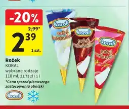 Intermarche Rożek Koral śmietankowy oferta