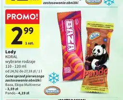 Intermarche Lody Koral Baza oferta