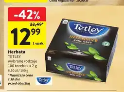 Intermarche Herbata Tetley Intensive Earl Grey oferta