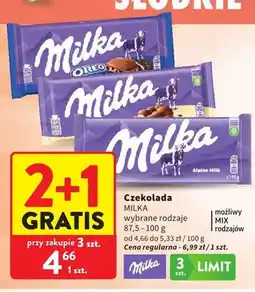Intermarche Czekolada Milka Oreo oferta