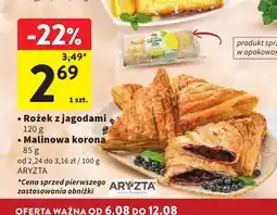 Intermarche Rożek z jagodami Aryzta oferta