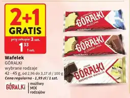 Intermarche Wafelek Góralki mleczne oferta