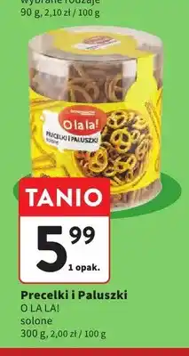 Intermarche Precelki i paluszki solone O la la! oferta