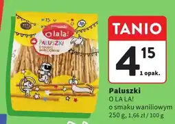Intermarche Paluszki o smaku waniliowym O la la! oferta