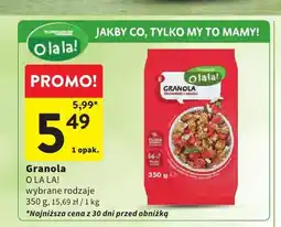 Intermarche Granola truskawka i kokos O la la! oferta