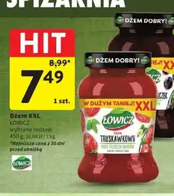 Intermarche Dżem truskawkowy Łowicz XXL oferta
