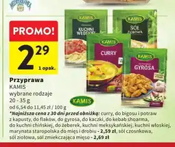Intermarche Przyprawa kuchni włoskiej Kamis oferta