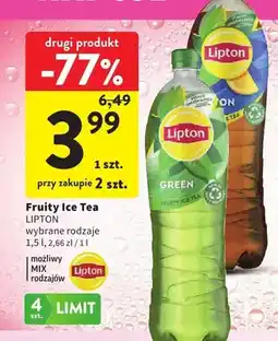 Intermarche Herbata mrożona Lipton Green Tea oferta