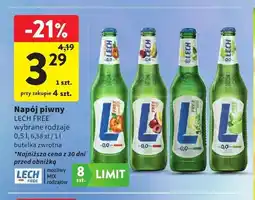 Intermarche Piwo bezalkoholowe Lech Free Granat i Kaktus oferta