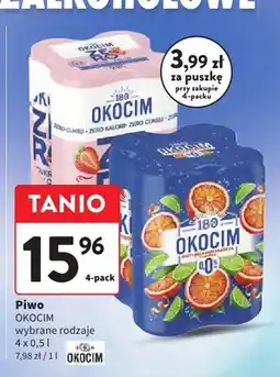 Intermarche Piwo bezalkoholowe Okocim Sycylijska Pomarańcza 4-pak oferta