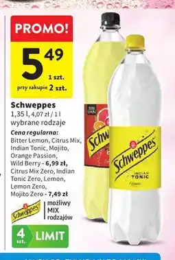 Intermarche Napój gazowany Schweppes Citrus Mix oferta