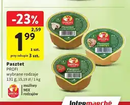 Intermarche Pasztet z pieczarkami Profi oferta
