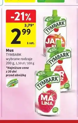 Intermarche Mus Tymbark oferta