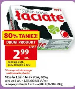 Auchan Masło Łaciate oferta