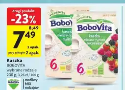 Intermarche Kaszka mleczno-ryżowa malina BoboVita oferta