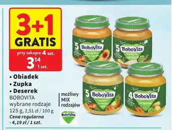 Intermarche Obiadek BoboVita oferta