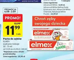 Intermarche Pasta do zębów dla dzieci Elmex 0-6 lat oferta