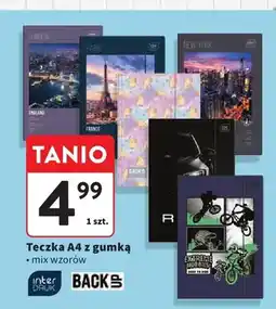 Intermarche Teczka A4 z gumką Backs oferta