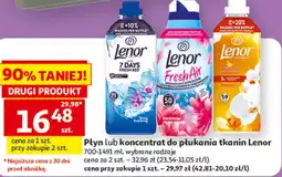 Auchan Koncentrat do płukania tkanin Lenor oferta