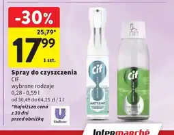 Intermarche Spray do czyszczenia Cif Anti-Bac oferta