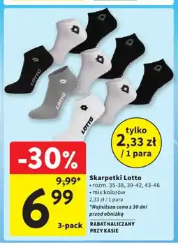 Intermarche Skarpetki Lotto 3-pak oferta