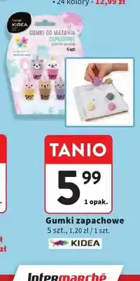 Intermarche Gumki zapachowe Kidea 5 szt oferta
