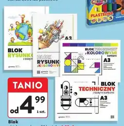 Intermarche Blok rysunkowy biały Indeks 20 kartek oferta