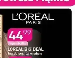 Koliber drogerie Tusz do rzęs Loreal Big Deal oferta